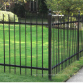 Rocky Modern Picket Aluminum Steel Metal Fence